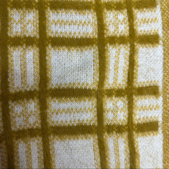 Final Price NWT Anthropologie Windowpane Knit  Open Cardigan Coatigan one size - Picture 12 of 13